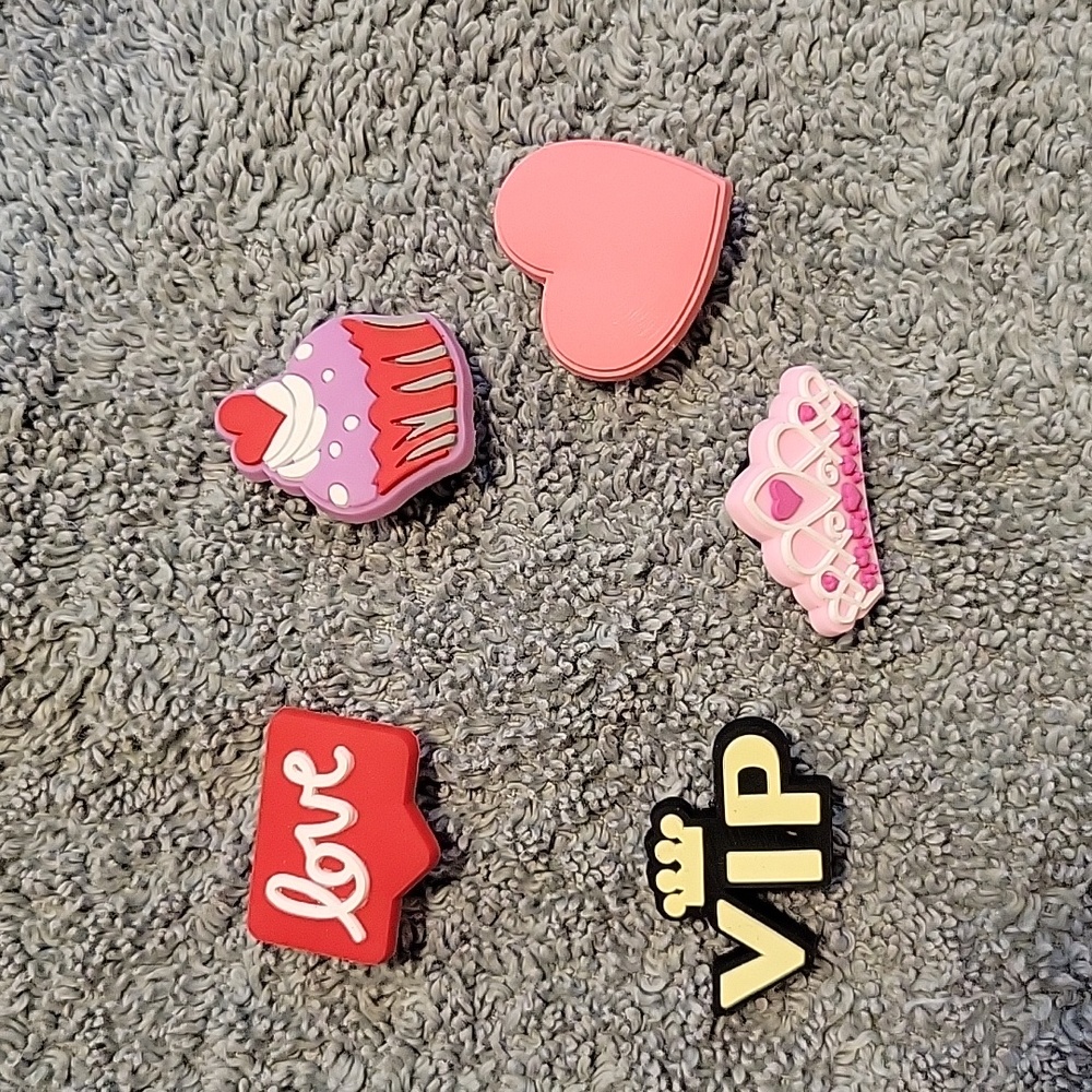 Croc charms assortment 5 piece